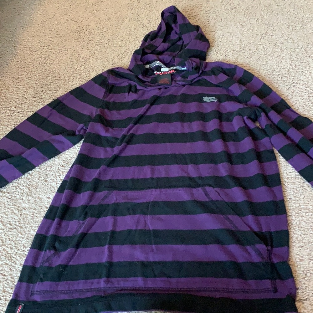 Boys long sleeve hooded tee